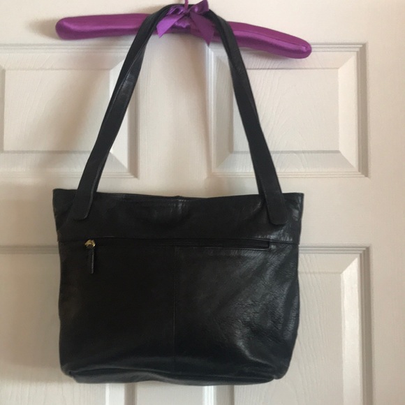 jobis navy leather backpack